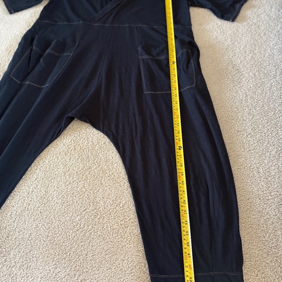 Free People Work from Home Reversible Onesie Black Size small - Picture 11 of 12